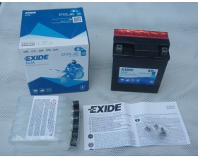 AKUMULÁTOR EXIDE BIKE -- YTX7L-BS  - 12V 6AH  (BEZÚDRŽBOVÁ)